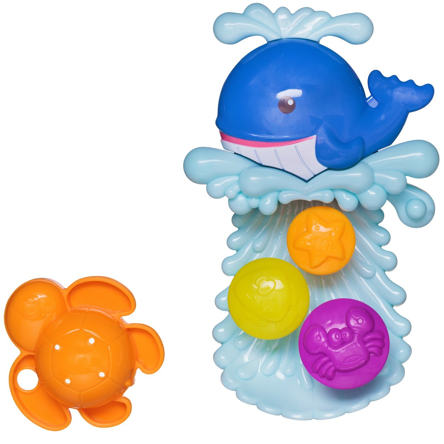 Набор игрушек для ванной ABtoys Веселое купание Кит (5 предметов) PT-00541
