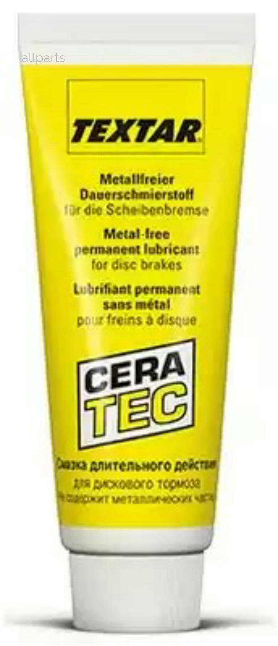TEXTAR 81000400 Смазка CERATEC для тормозных систем 75 мл TEXTAR 81000400