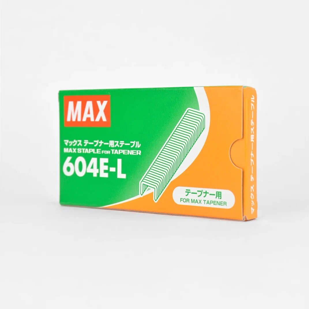Изображение Скобы для тапенера MAX 604 E-L 4800шт / Скобы для садового степлера для подвязки растений 5уп