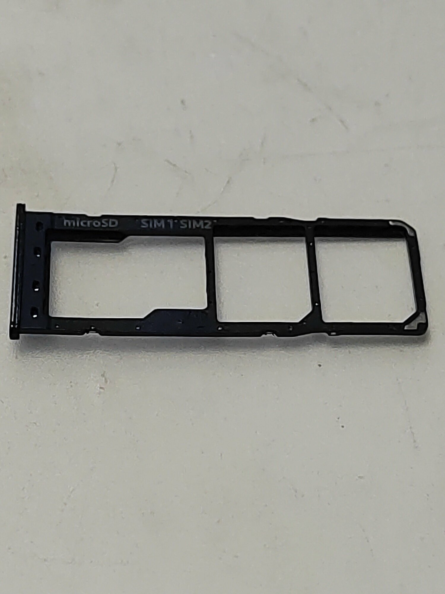 Сим лоток для Samsung a10(a105f) синий — фото 1