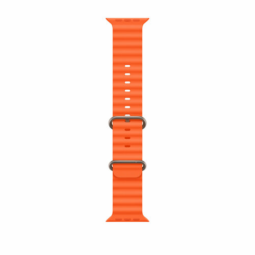 Ремешок Apple Watch Ultra Ocean Band (Оранжевый / Orange) 49mm оранжевый, размер S (запястье 135–150 мм), XL (запястье 180–200 мм), М (запястье 150–160 мм), L (запястье 160–180 мм)