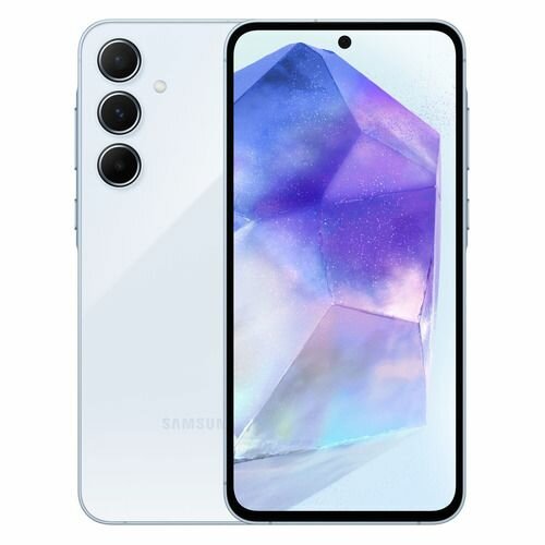 Смартфон Samsung Galaxy A55 5G 8/128Gb, SM-A556E, голубой