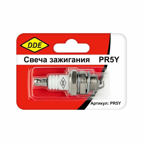 Свеча зажигания DDE - PR5Y Champion RCJ6Y Bosch WSR5F NGK BPMR8A бензопилы триммеры мот PR5Y 219₽