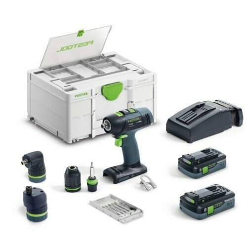 Аккумуляторная дрель-шуруповёрт Festool T 18+3 HPC 4,0 I-Set