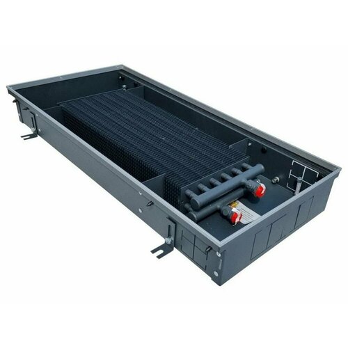 Водяной конвектор с решеткой Techno Power KVZ 370 - 105 - 1400 мм внутрипольный встраиваемый с естественной конвекцией 43752₽