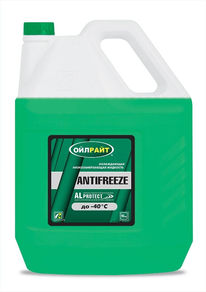 Антифриз Oilright G11 зеленый -40°С 10 кг