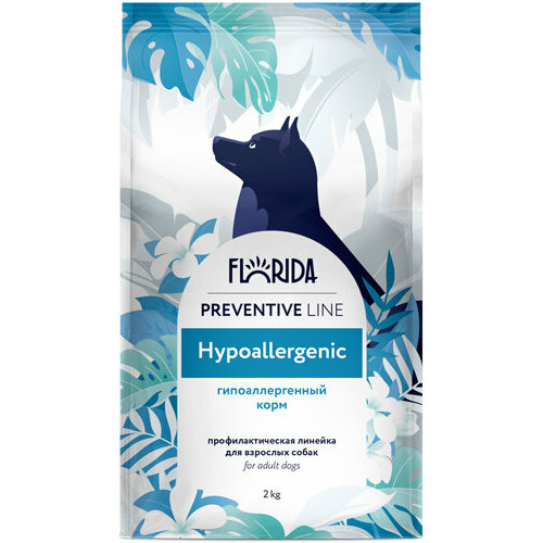 Флорида 70792 Hypoallergenic сух. для собак гипоаллергенный 2кг