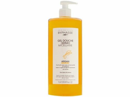 Гель для душа BYPHASSE micellar argan