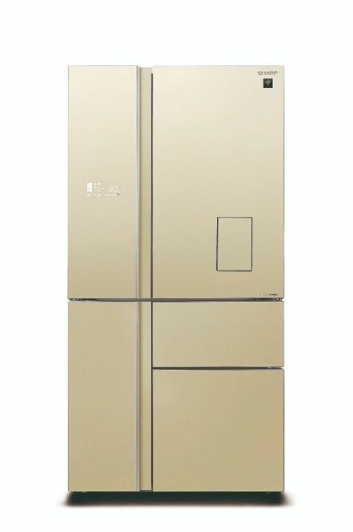 Холодильник SHARP SJWX99ACH, бежевый
