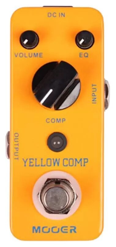 Педаль эффектов Mooer MCS2-Yellow-Comp Compressor