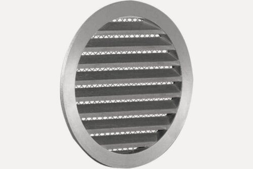 Изображение товара Вентиляционная решетка Shuft PGC 250, для круглых воздуховодов, алюминиевая, серая