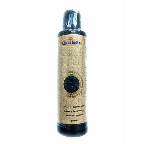BLACK SEED Face Wash Khadi India семена чёрного тмина гель для умывания Кхади Индия 210 мл 487₽