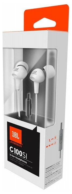 JBL C100SI RU, белый