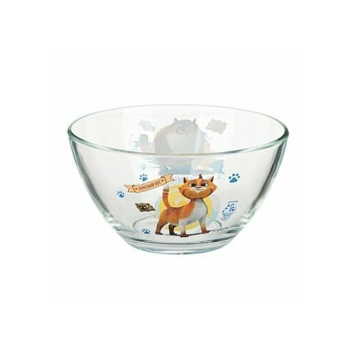 Салатник Коты Эрмитажа. Защитники Эрмитажа (13см, стекло) 308585, (ООО 