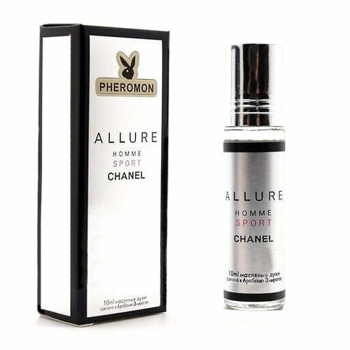 Духи масляные по мотивам CHANEL ALLURE HOMME SPORT, мужские 10mL духи по мотивам chanel allure home sport 40 мл