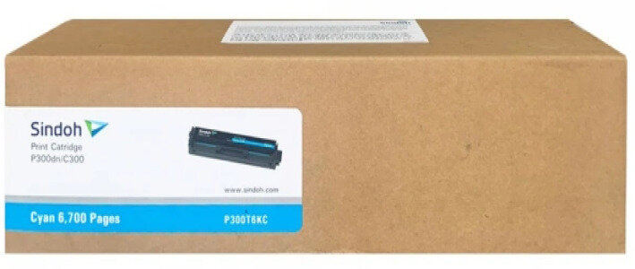 Картридж голубой для цветных устройств Sindoh P300dn/C300, ресурс 6 700 отпечатков