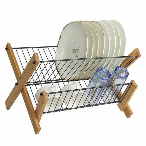 Сушилка для посуды настольная складная 38х31х25 см 1697₽