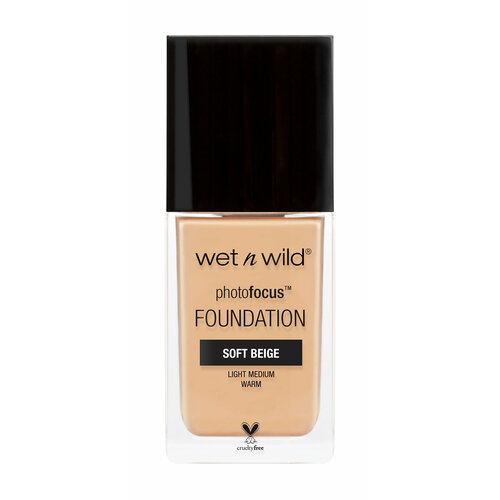 WETnWILD Photo Focus Foundation Тональная основа для лица, 98 г, E365c Soft Beige