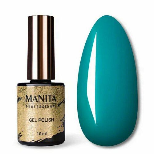 фото Manita professional гель-лак для ногтей / classic №073, turquoise, 10 мл