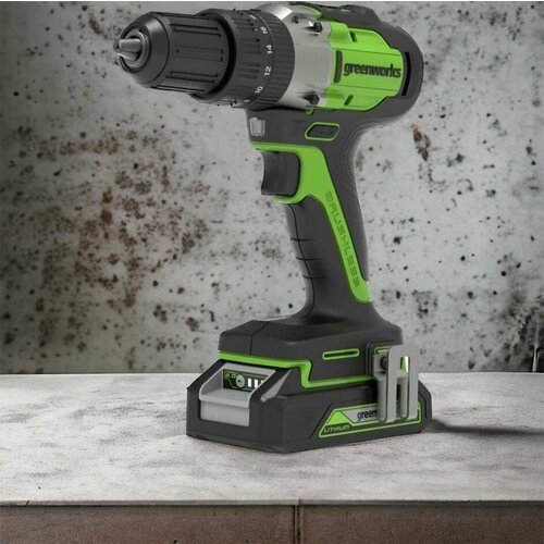 Дрель-Шуруповерт Аккумуляторный Электрический GreenWorks 24V 16990₽