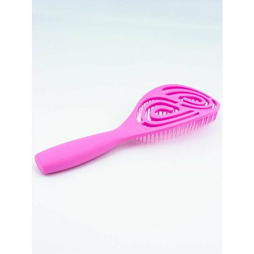 Hair Comb Расческа массажная для волос универсальная светло розовая