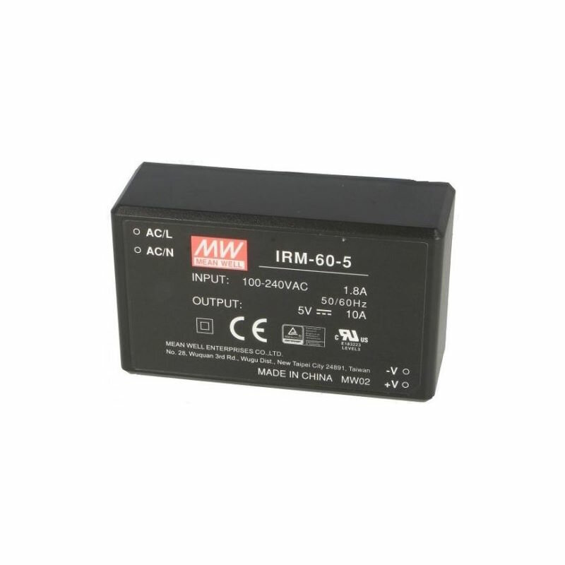 Источник питания AC-DC на печатную плату Mean Well IRM-60-5