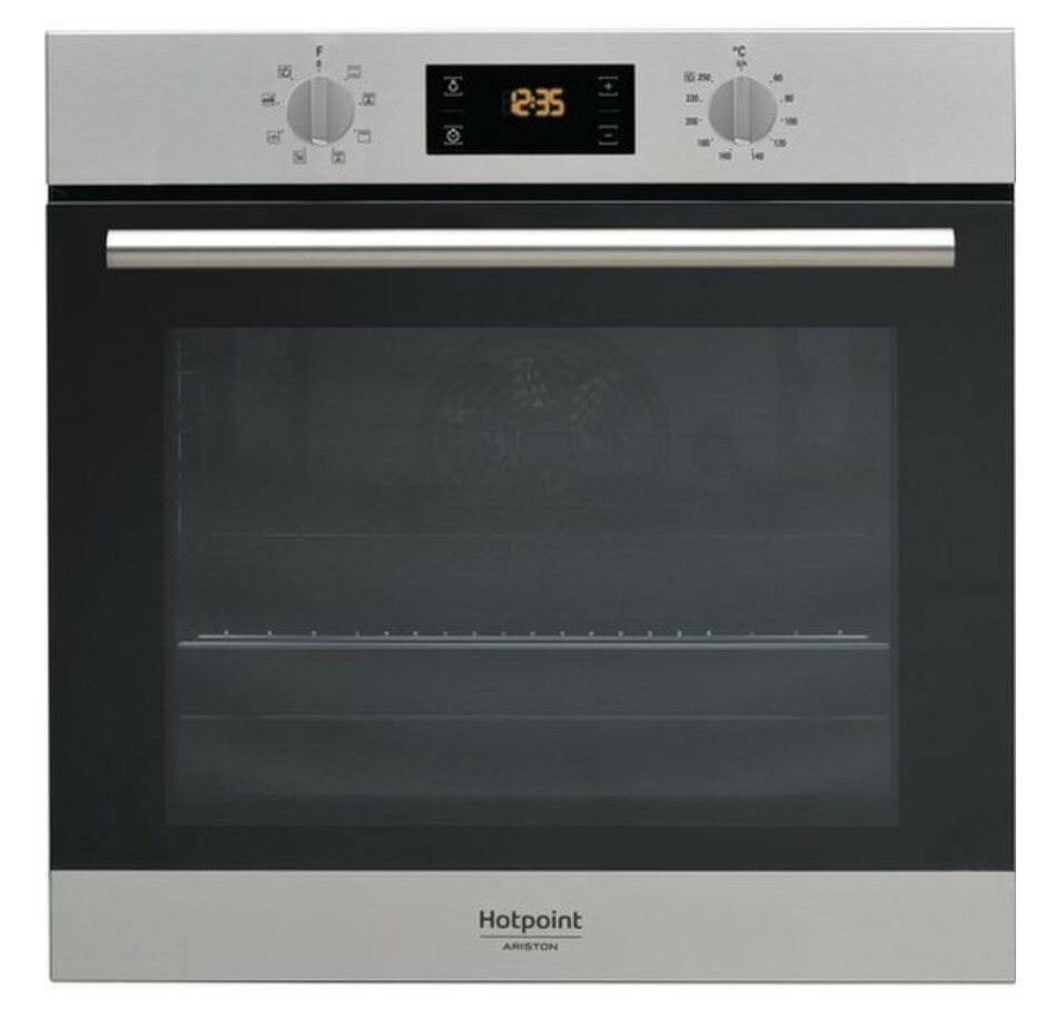 Электрический духовой шкаф Hotpoint FA2 540 H IX, серебристый