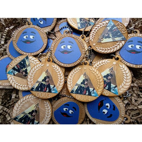 Брелок Grimace Odyssey, 5 см