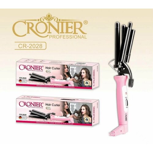 Тройная плойка для волос профессиональная модель для волос с керамическим покрытием 300000₽