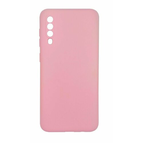 Накладка силиконовая Silicon Case для Samsung Galaxy A50 (2019) SM-A505 розовая