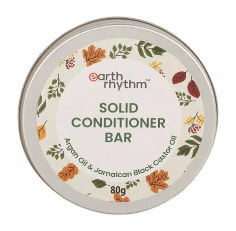 Твердый кондиционер для волос | Earth Rhythm Argan & Black Castor Oil Solid Conditioner Bar |