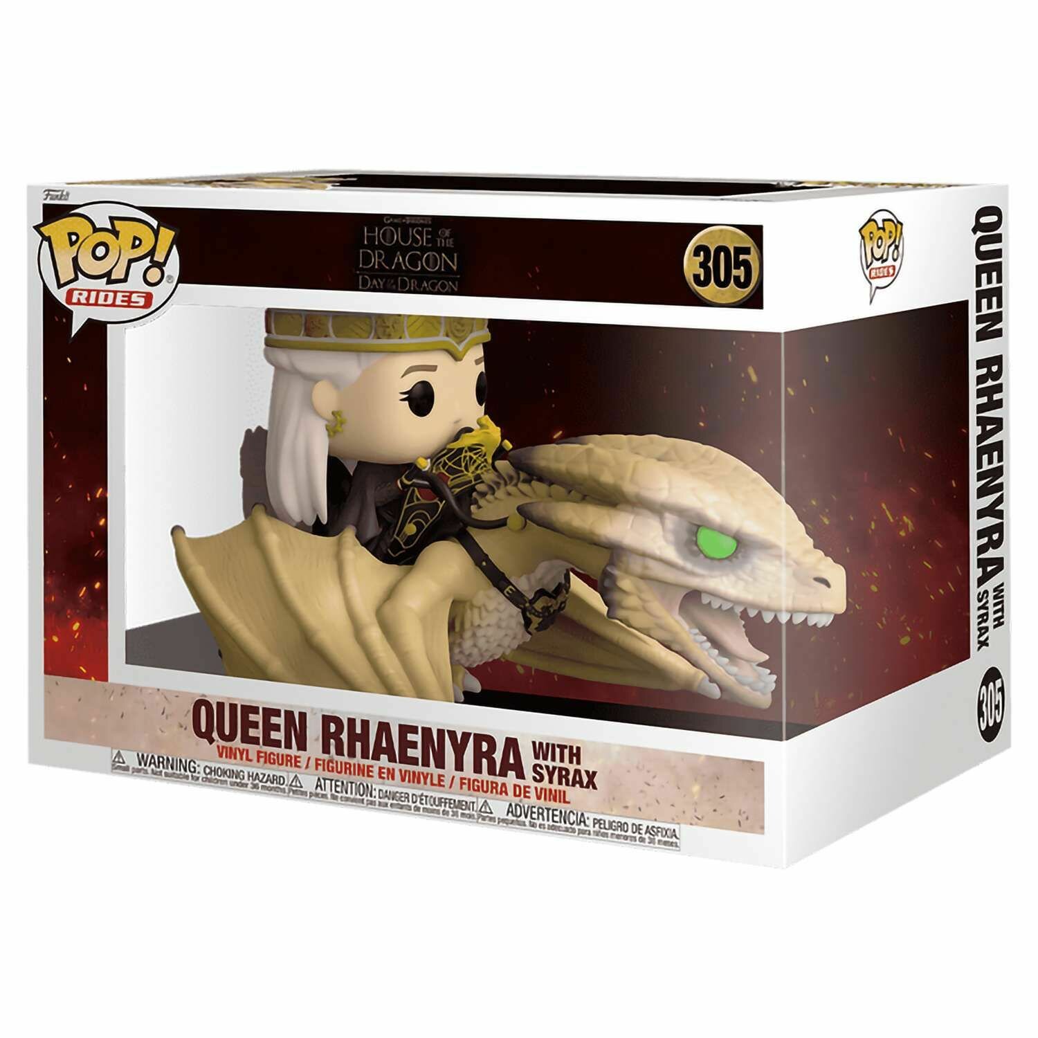 Фигурка Funko POP! Rides HOTD S2 Queen Rhaenyra with Syrax (305) 76490