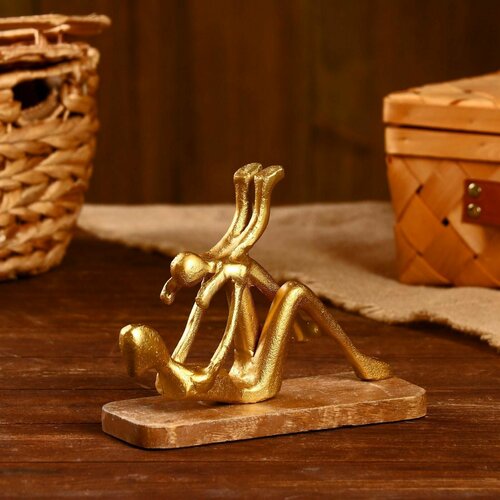 Сувенир Мамино счастье алюминий дерево 203х76х133 см золотое покрытие 2870₽