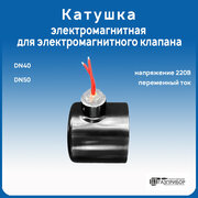 Катушка электромагнитная для электромагнитного клапана DN40/DN50 220VAC