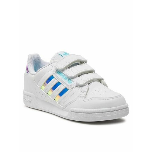 кроссовки adidas originals continental stripes white Кроссовки adidas, размер 29 EU, белый