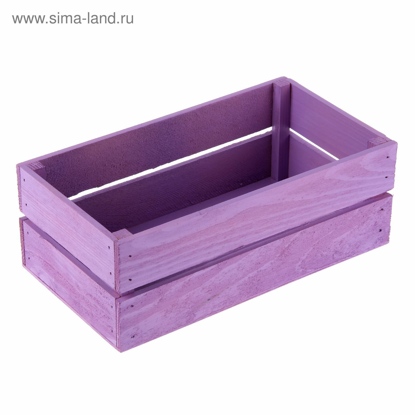 Ящик реечный №1 фиолетовый 235 х 114 х 9 см