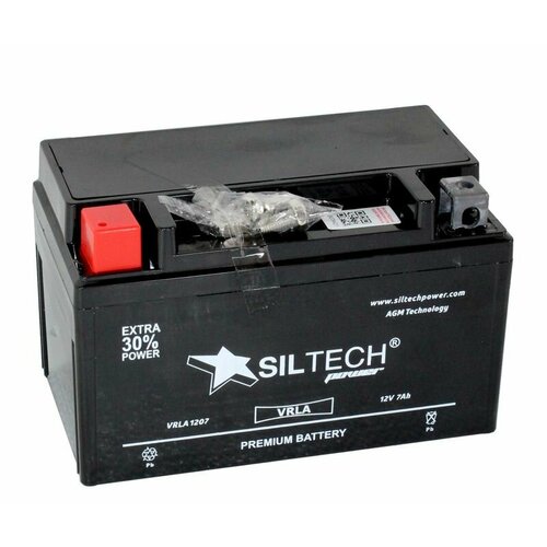 Аккумулятор Siltech VRLA 12v07Ah п п 3200₽