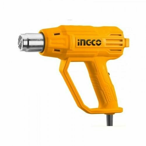 Фен промышленный 2000 Вт 2 режима 3 насадки скребок Ingco HG200038 2844₽