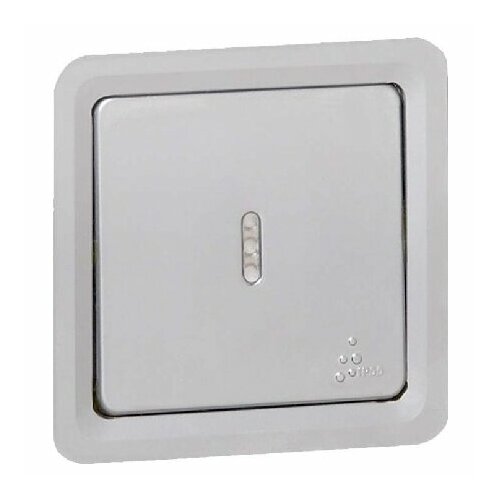 3-х позиционный переключатель переменный переключатель хром 077812 Legrand Bticino 3245060778125 26496₽