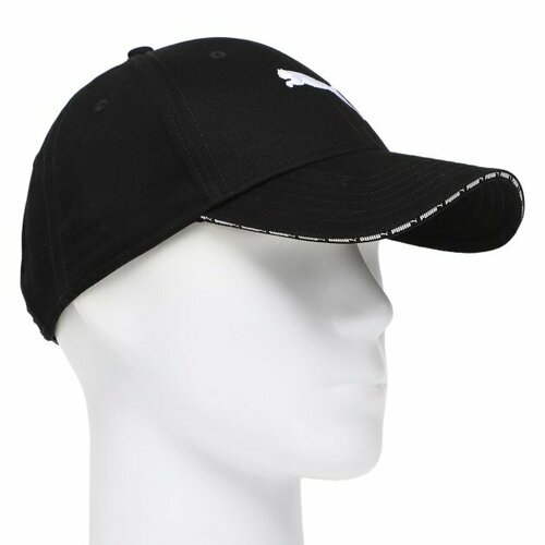 Бейсболка PUMA, размер б/р, черный fashional sun visor women s summer hat with customized logo visor 2021 sun visor cap