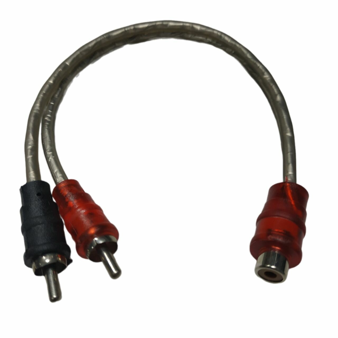 фото RCA-кабель межблочный акустический RCA-1M2F-BK/BR Y-коннектор, 25 см