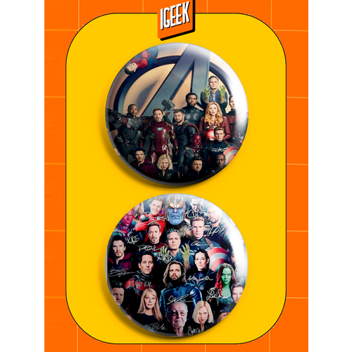 Набор магнитов Стражи галактики 58мм 317₽