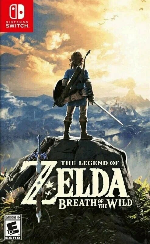 Игра Legend of Zelda: Breath of the Wild для Nintendo Switch (диск, русская версия)