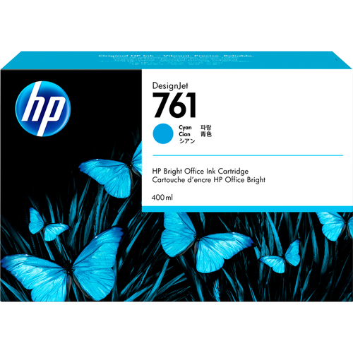 Картридж/ HP 761 400-ml Cyan Designjet Ink Cartridge f9j67a картридж hp 728 130 ml cyan designjet ink cartridge