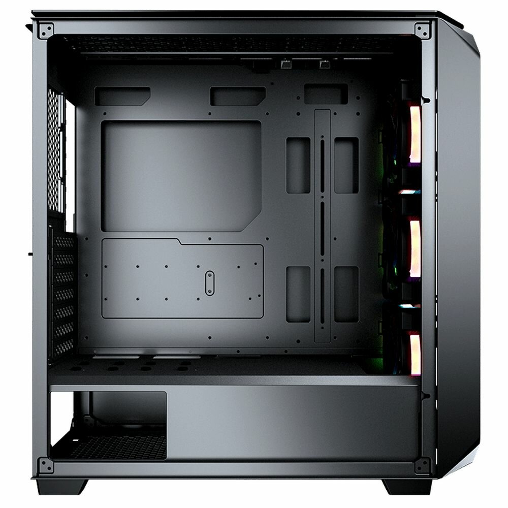 Корпус eATX Cougar черный, без БП, боковая панель из закаленного стекла, USB Type-C, USB 3.0, audio - фото №9