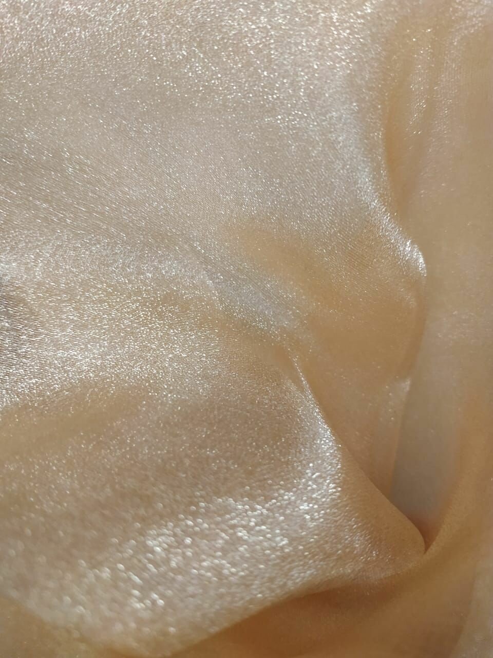 фото Ткань для шитья и рукоделия Органза , цвет зеленый, отрез ткани 2м 80см, ширина 150 см.