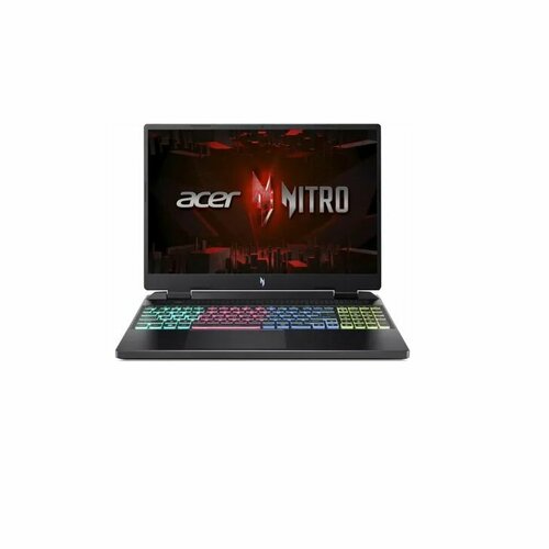 Ноутбук Acer Nitro 16 AN16-41-R5H9 IPS WUXGA 1920x1200 NH QLKCD002 Черный 16 AMD Ryzen 5 7640HS 16 ГБ SSD 1 ТБ NVIDIA GeForce RTX4050 6 ГБ без ОС 12728000₽