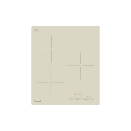 Варочная панель Weissgauff Индукционная варочная поверхность Weissgauff HI 430 GSC бежевый 2502800₽