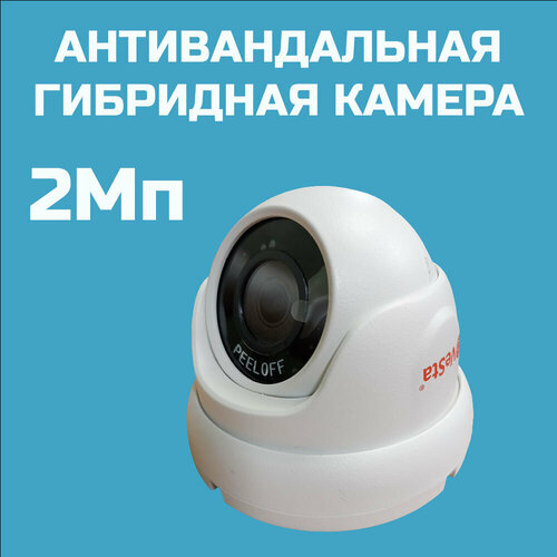 2 Мп мультимформатная камера VeSta VC-А421 (белая) zjcgo ahd cvbs 1080p 170 ° автомобильный логотип парковочная камера переднего вида для h247 glb x247 glc x253 c253