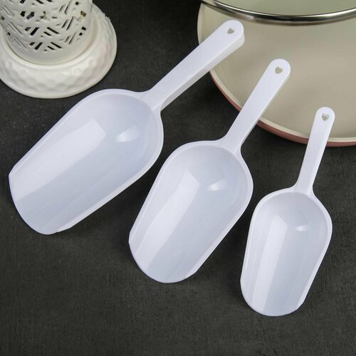 Набор совков 3 шт для сыпучих продуктов 417₽